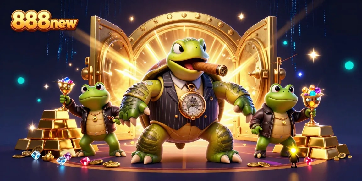 Spin the reels at 888new and win big with vibrant treasures and animated casino characters!