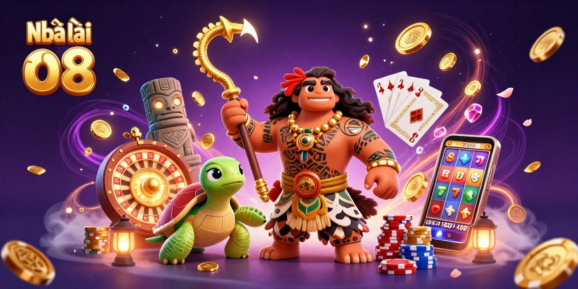 Engaging action at Nhà cái o8 with a dynamic gaming environment filled with vibrant casino elements.