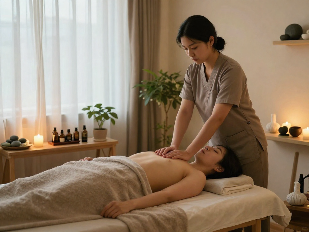 Experience ultimate relaxation with 일산출장안마 in a tranquil massage studio.