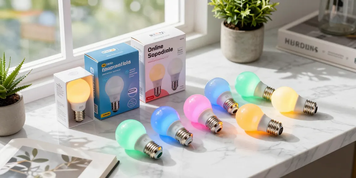 Lustre led lights displayed in a vibrant online shopping experience, showcasing best deals and product reviews.