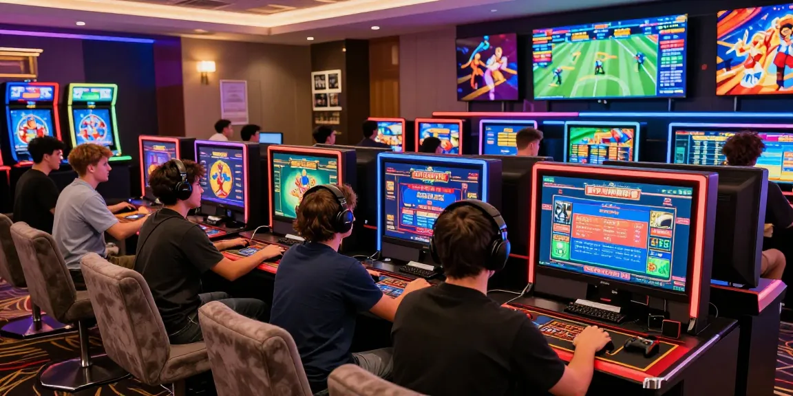 Exciting gaming at https://xx88.se.net/ showing diverse players enjoying online casino games in a vibrant setting.
