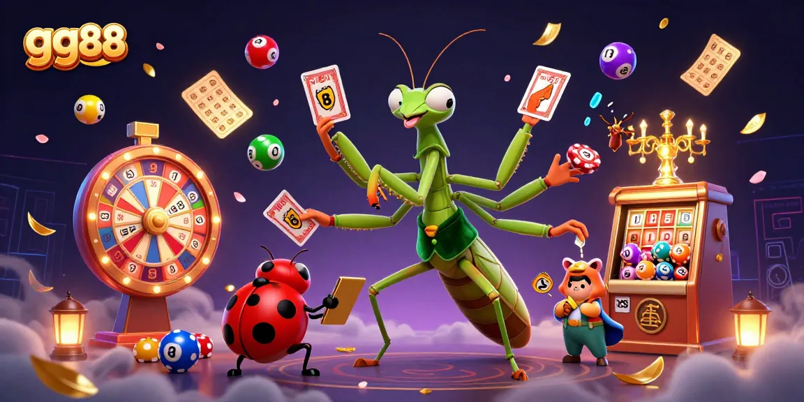 Experience thrilling gameplay with gg88 in a vibrant 3D casino scene filled with excitement and winning chances.