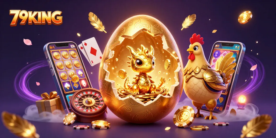 Experience thrilling wins with 79KING's captivating golden dragon and casino action.