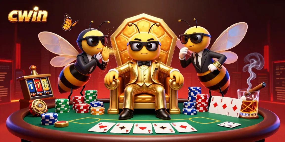 Experience thrilling gameplay at cwin in a vibrant casino scene featuring poker chips and slot elements.