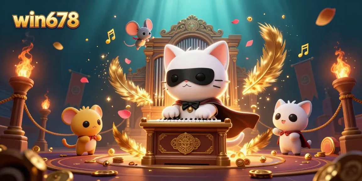 Experience thrilling gameplay at win678 with vibrant casino characters and dynamic elements in an exciting digital scene.