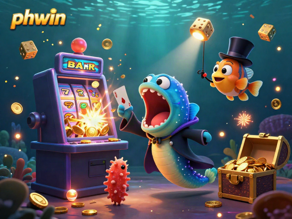 Experience thrilling gameplay with phwin's captivating slot machines and magical underwater characters.