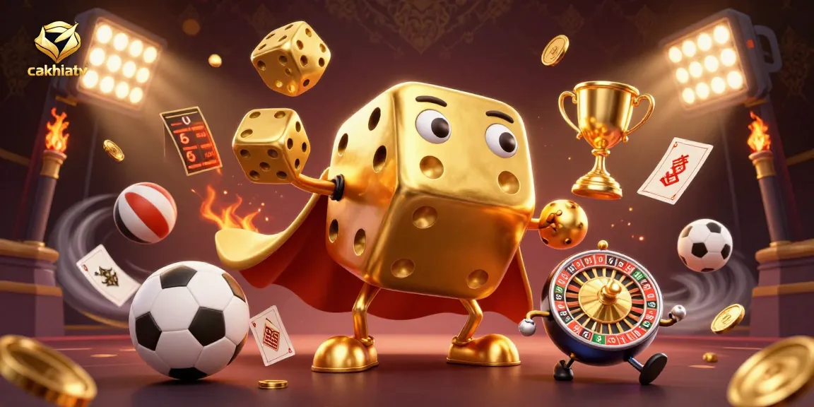 Join the excitement on cakhiatv with dynamic sports betting action and golden rewards!
