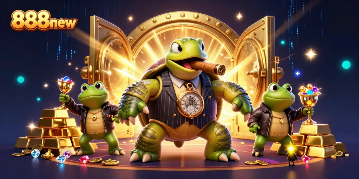 Spin the reels at 888new and win big with vibrant treasures and animated casino characters!